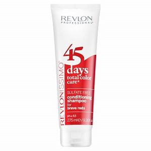 Revlon Professional 45 Days Shampoo&Conditioner Brave Reds šampon a kondicionér pro odvážné červené odstíny 275 ml