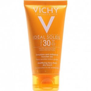 Vichy Idéal Soleil SPF30 Mattifying Face Fluid Dry Touch hydratační a ochranný fluid s matujícím účinkem 50 ml