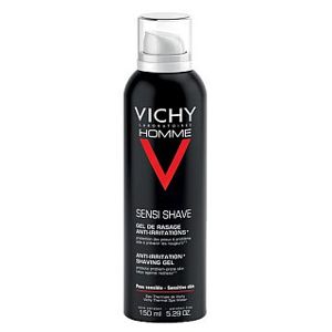 Vichy Homme Sensi Shave Anti-Irritation Shaving Gel gel na holení pro citlivou pleť 150 ml