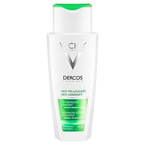 Vichy Dercos Anti-Dadruff Advanced Action Shampoo čisticí šampon proti lupům pro normální až mastné vlasy 200 ml