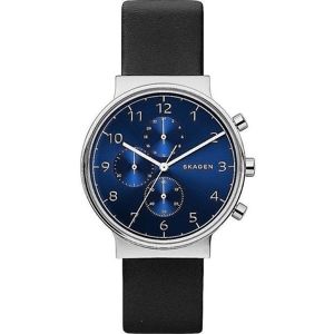 Skagen Ancher Leather Chronograph SKW6417