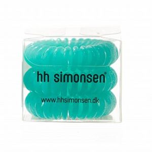 HH Simonsen Hair Cuddles 3 pcs Turqoise gumička do vlasů
