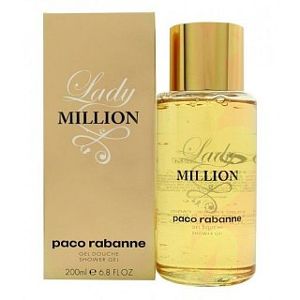 Paco Rabanne Lady Million sprchový gel pro ženy 200 ml