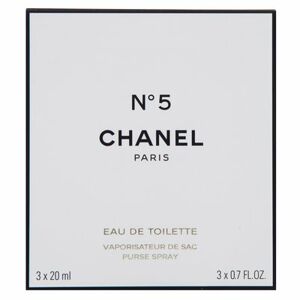Chanel No.5 toaletní voda pro ženy 3 x 20 ml